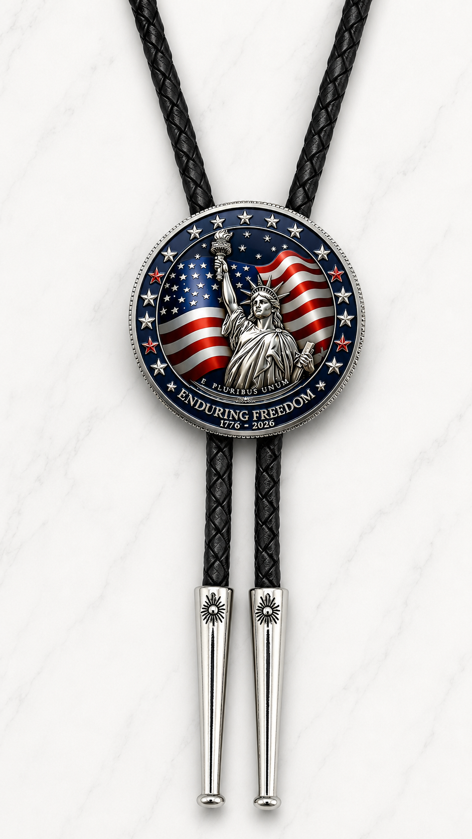 Enduring Freedom Bolo Tie (Side A)