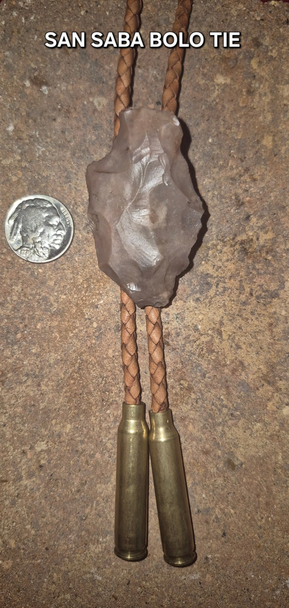 SAN SABA BOLO TIE - MIKE'S CUSTOM BOLOS