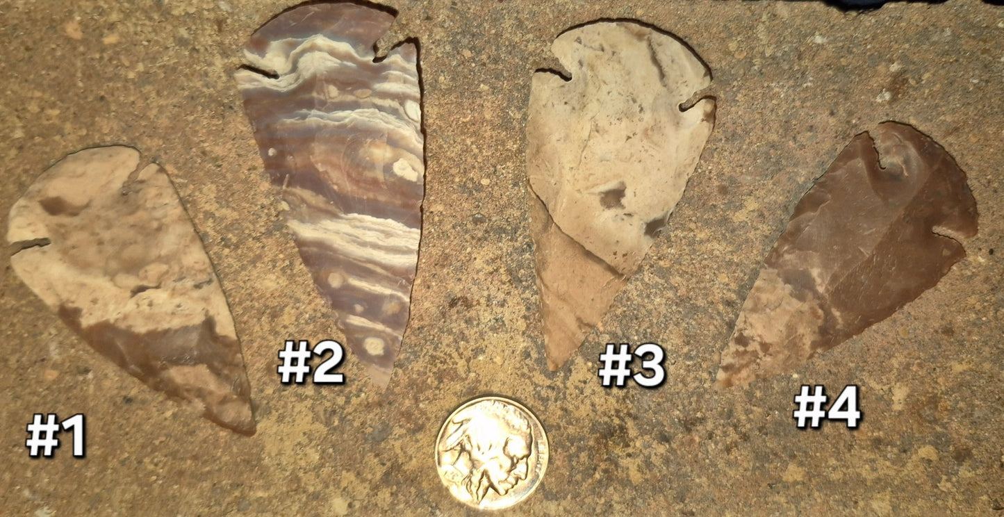 THE RUSTIC HORIZON ARROWHEAD BOLO TIE - MIKE'S CUSTOM BOLOS