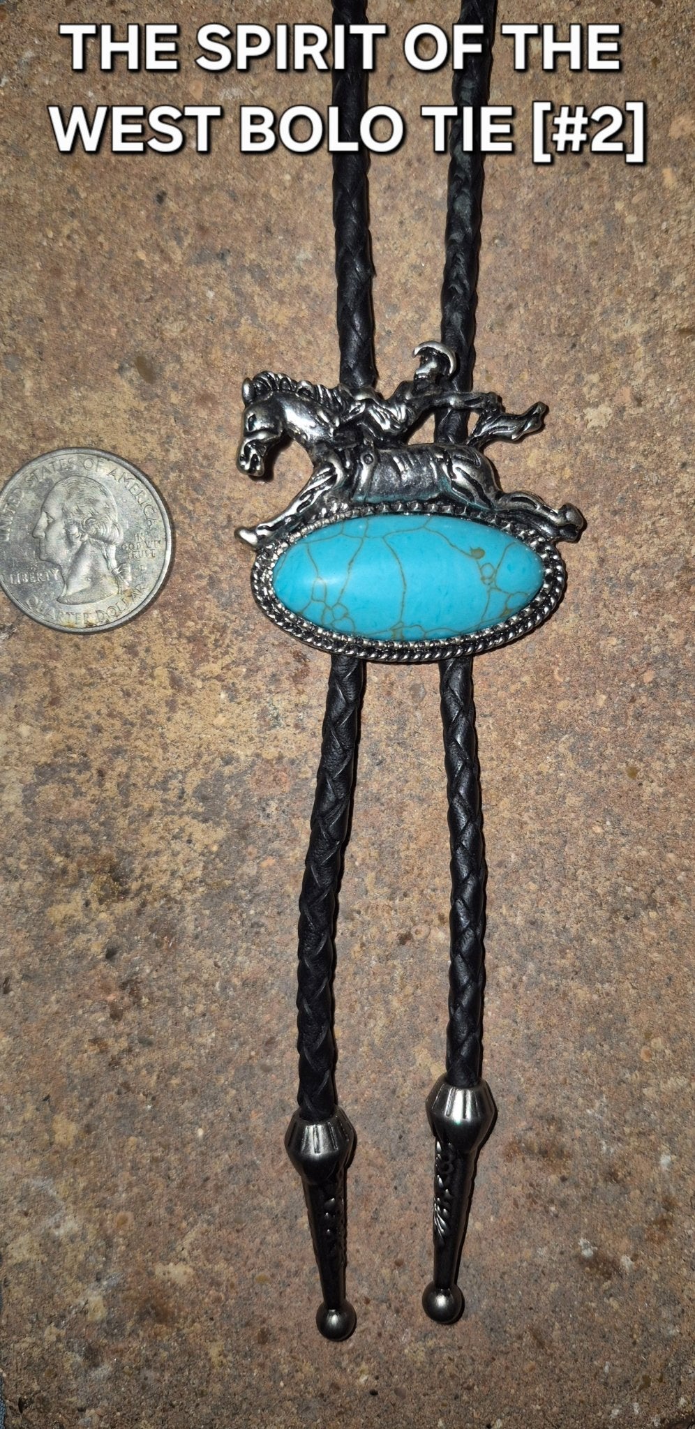 THE SPIRIT OF THE WEST BOLO TIE - MIKE'S CUSTOM BOLOS