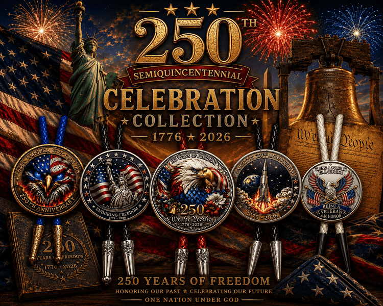 Mike's Semiquincentennial Bolo Tie Collection - MIKE'S CUSTOM BOLOS