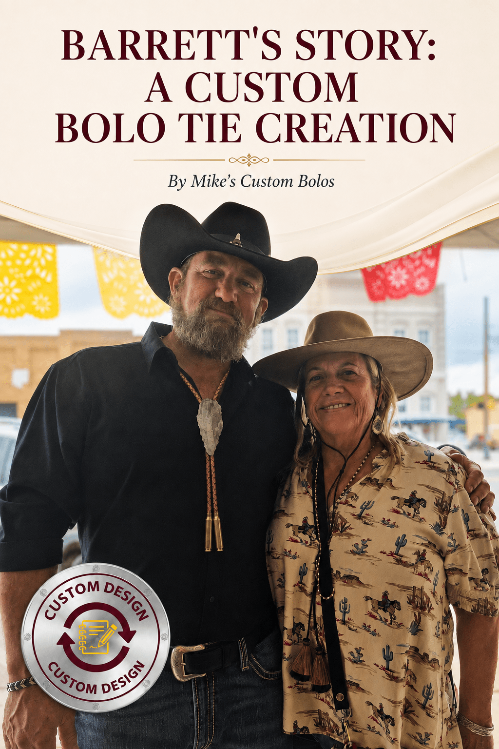 Barrett's Story: A Custom Design Bolo Tie - MIKE'S CUSTOM BOLOS