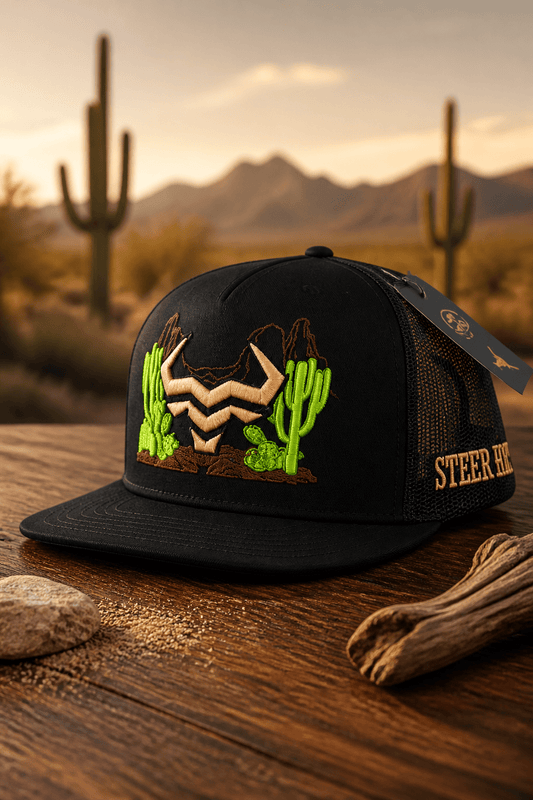 Black Desert Hat | A Steer Hat Co Original - MIKE'S CUSTOM BOLOS