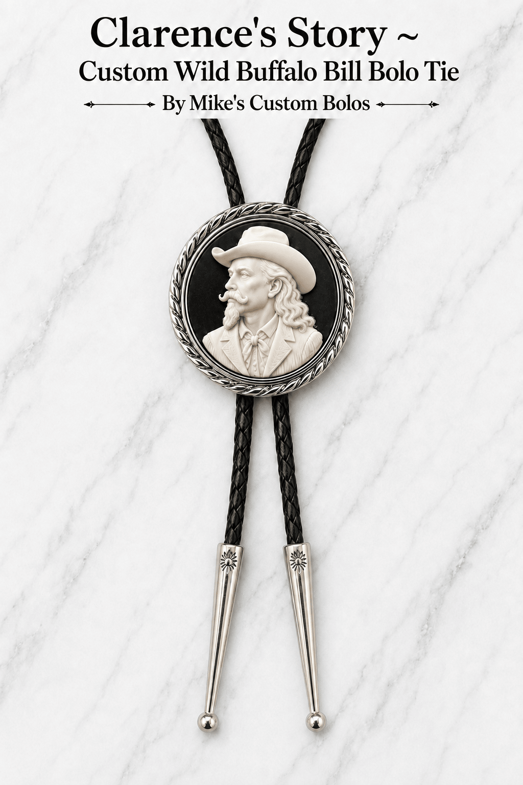 Clarence's Story ~ A Custom Design Bolo Ties - MIKE'S CUSTOM BOLOS