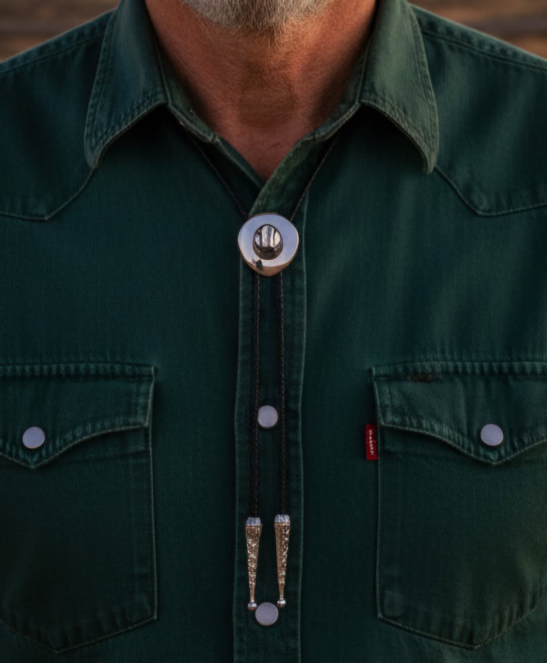 COWBOY HAT BOLO TIE - MIKE'S CUSTOM BOLOS