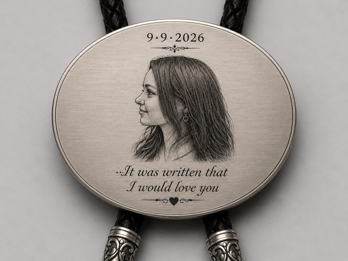 Dan's Story ~ A Custom Design Wedding Bolo Tie - MIKE'S CUSTOM BOLOS