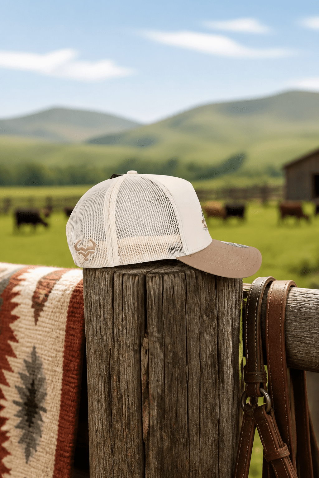 Dusty Feather (Curved Visor)By Steer Hat Co | Premium Western Hat - MIKE'S CUSTOM BOLOS