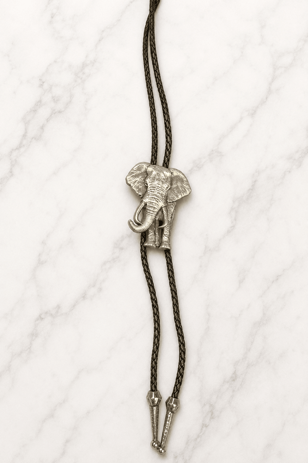 Elephant Bolo Tie ~ Mike's Custom Bolos - MIKE'S CUSTOM BOLOS