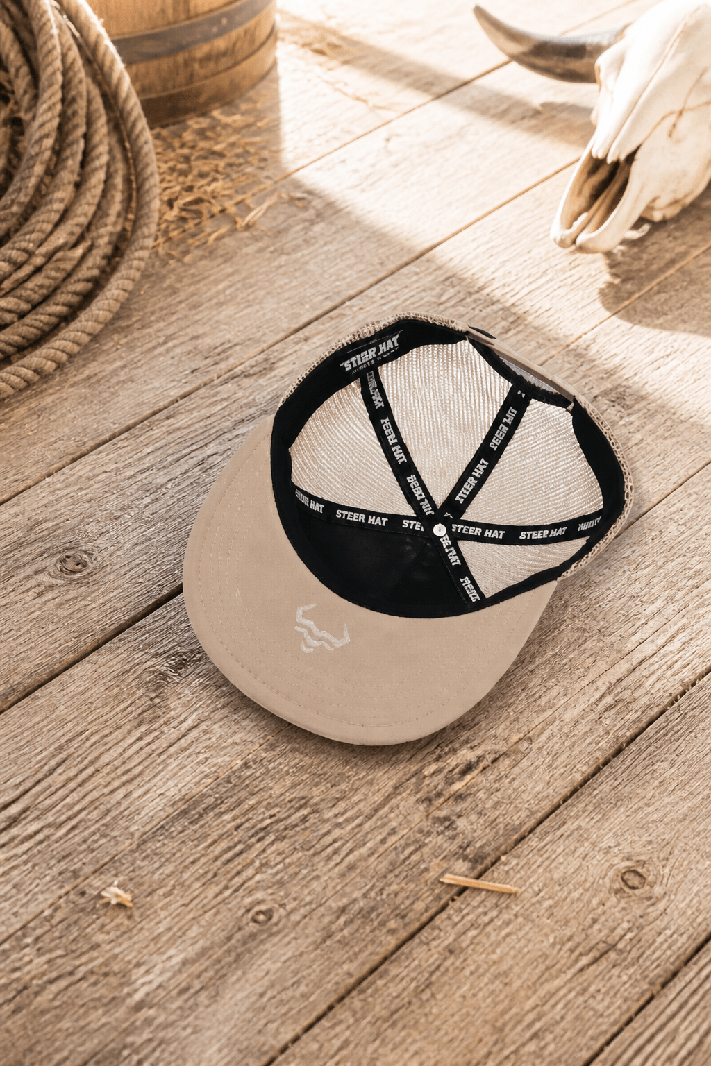 Feather Tan By Steer Hat Co| Premium Western Hat - MIKE'S CUSTOM BOLOS