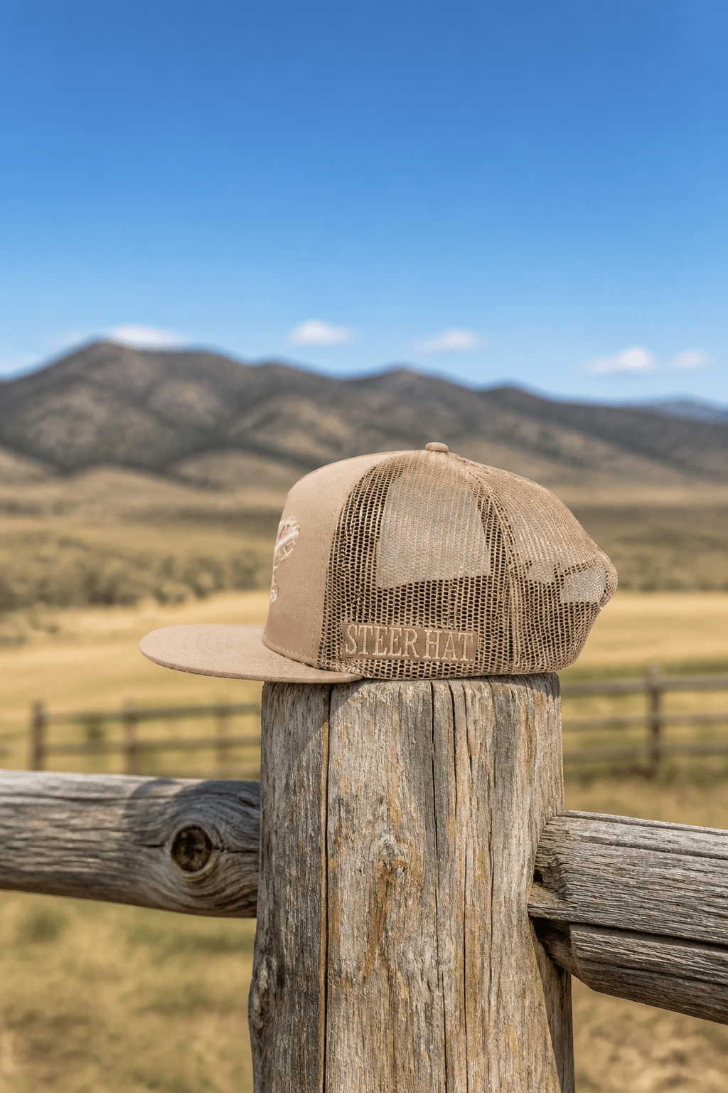 Feather Tan By Steer Hat Co| Premium Western Hat - MIKE'S CUSTOM BOLOS