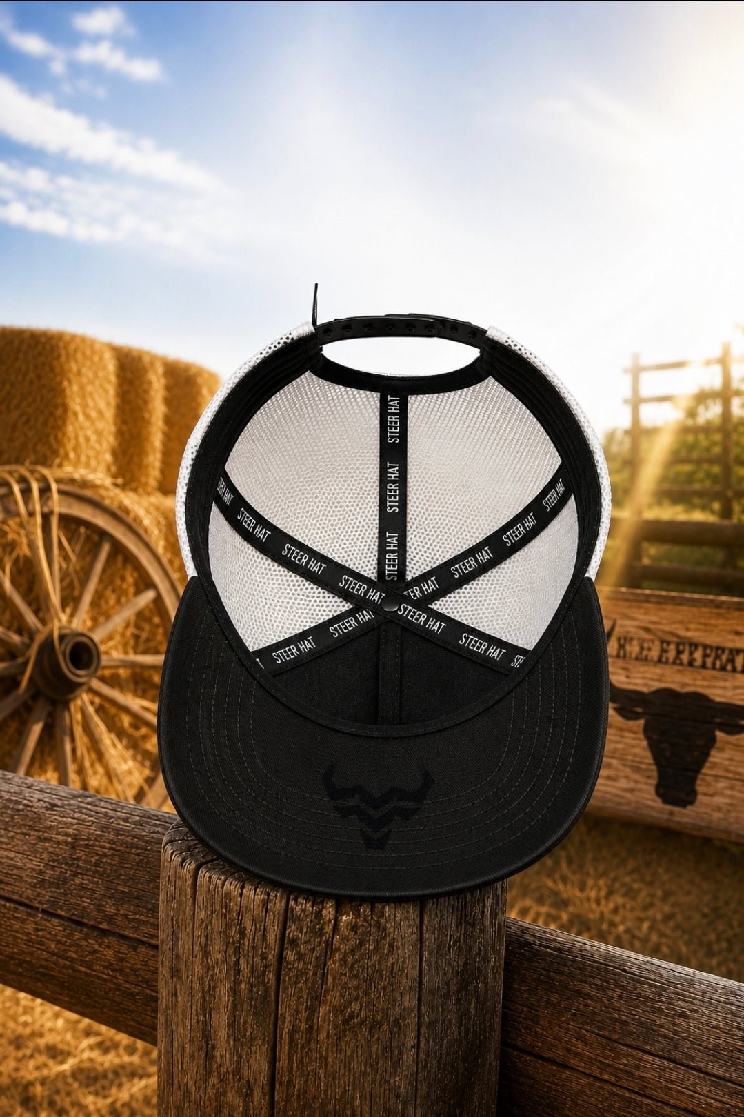 Lucky Ride Hat by Steer Hat Co | Premium Western Trucker Hat - MIKE'S CUSTOM BOLOS