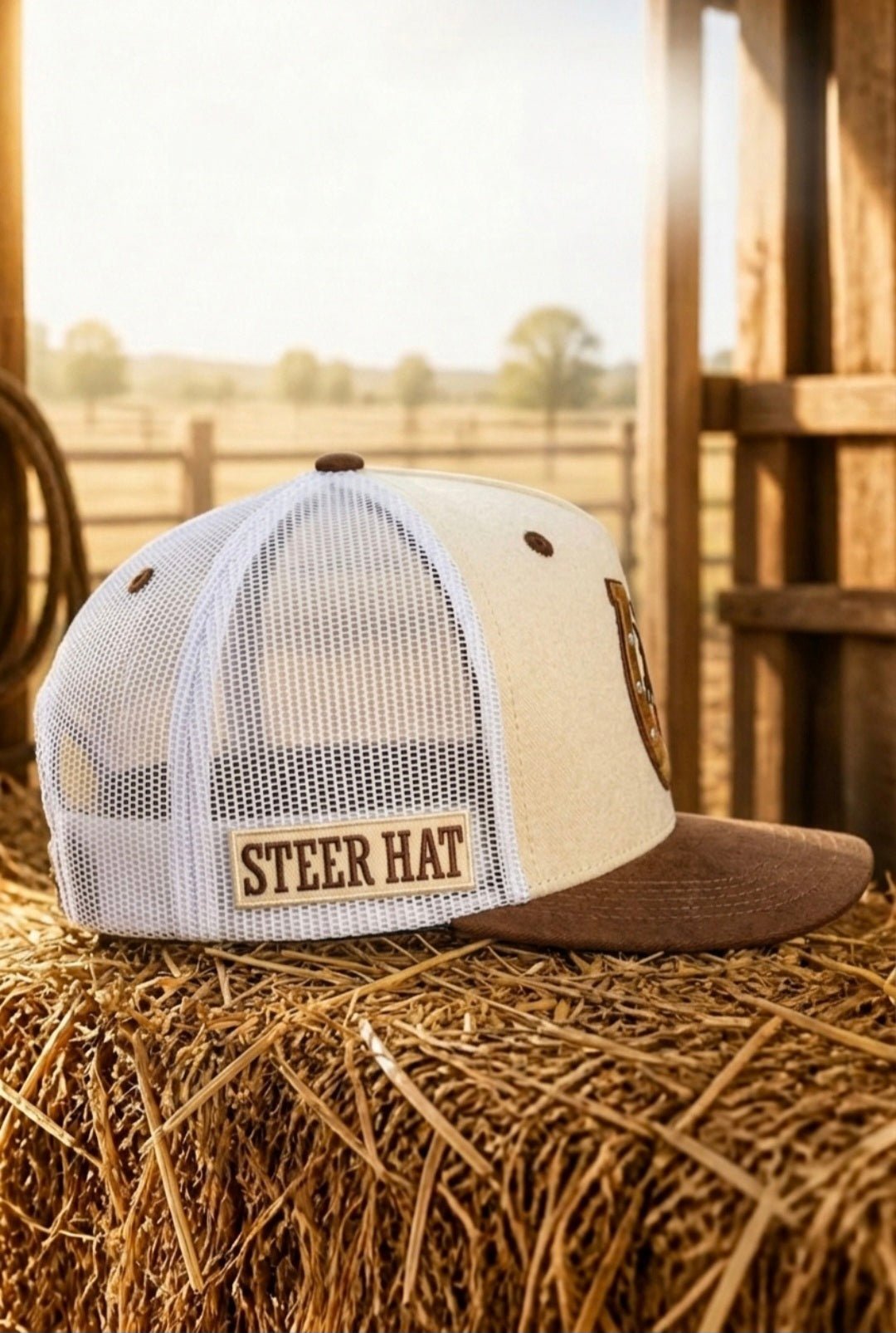 Lucky Ride Hat by Steer Hat Co | Premium Western Trucker Hat - MIKE'S CUSTOM BOLOS