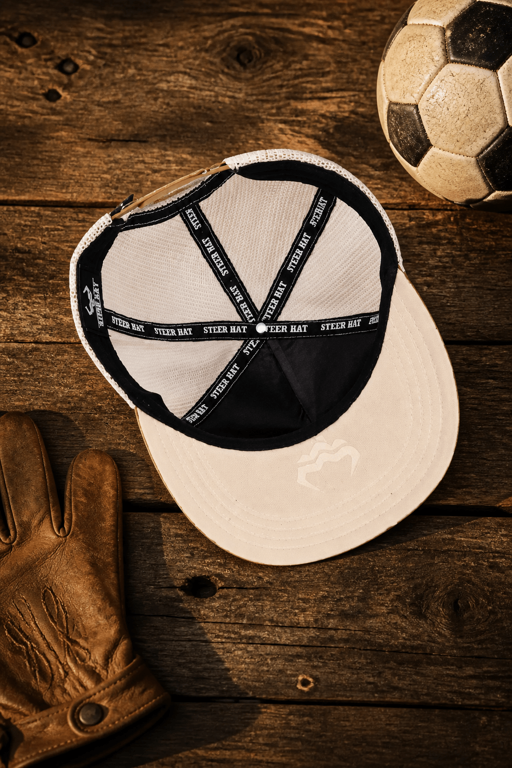 Mexa Cream Steer Hat by Steer Hat Co | Premium Western Hat - MIKE'S CUSTOM BOLOS