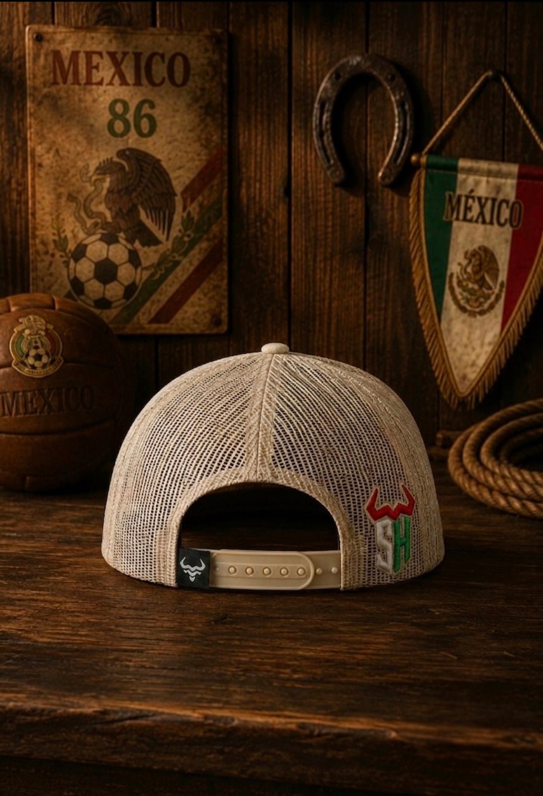 Mexa Cream Steer Hat by Steer Hat Co | Premium Western Hat - MIKE'S CUSTOM BOLOS