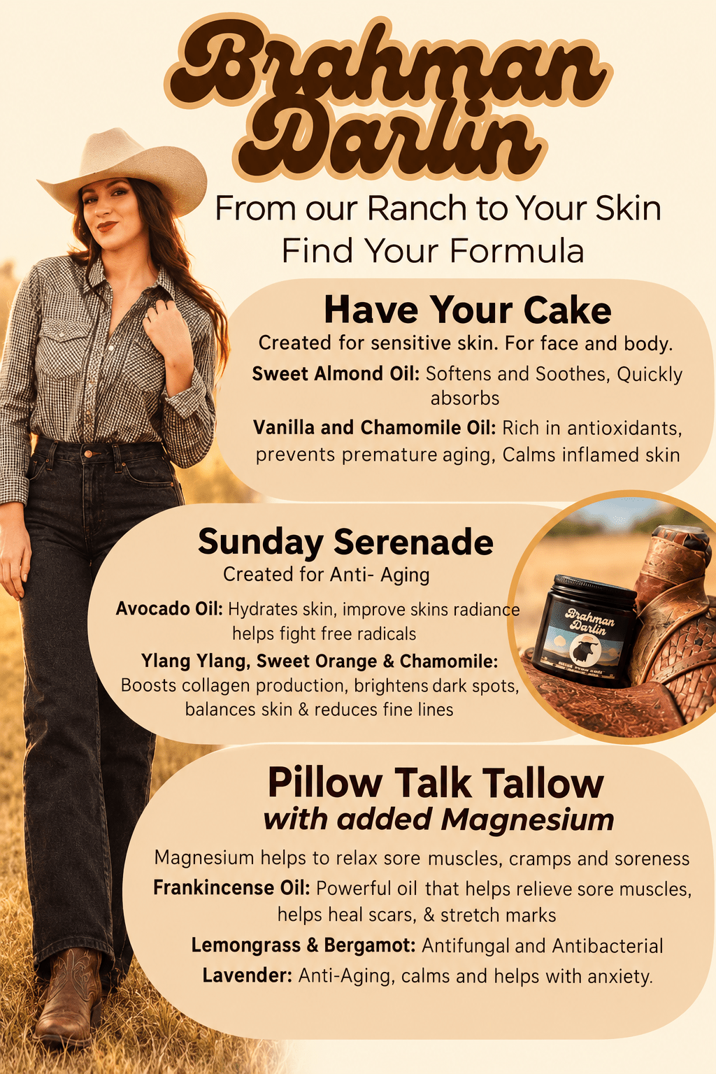 Pillow Talk Magnesium Tallow Balm | Lavender + Botanical Whipped Body Balm - MIKE'S CUSTOM BOLOS