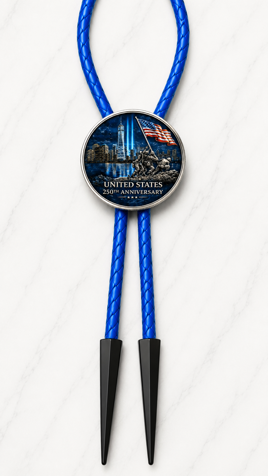 United We Stand Bolo Tie (Side B)