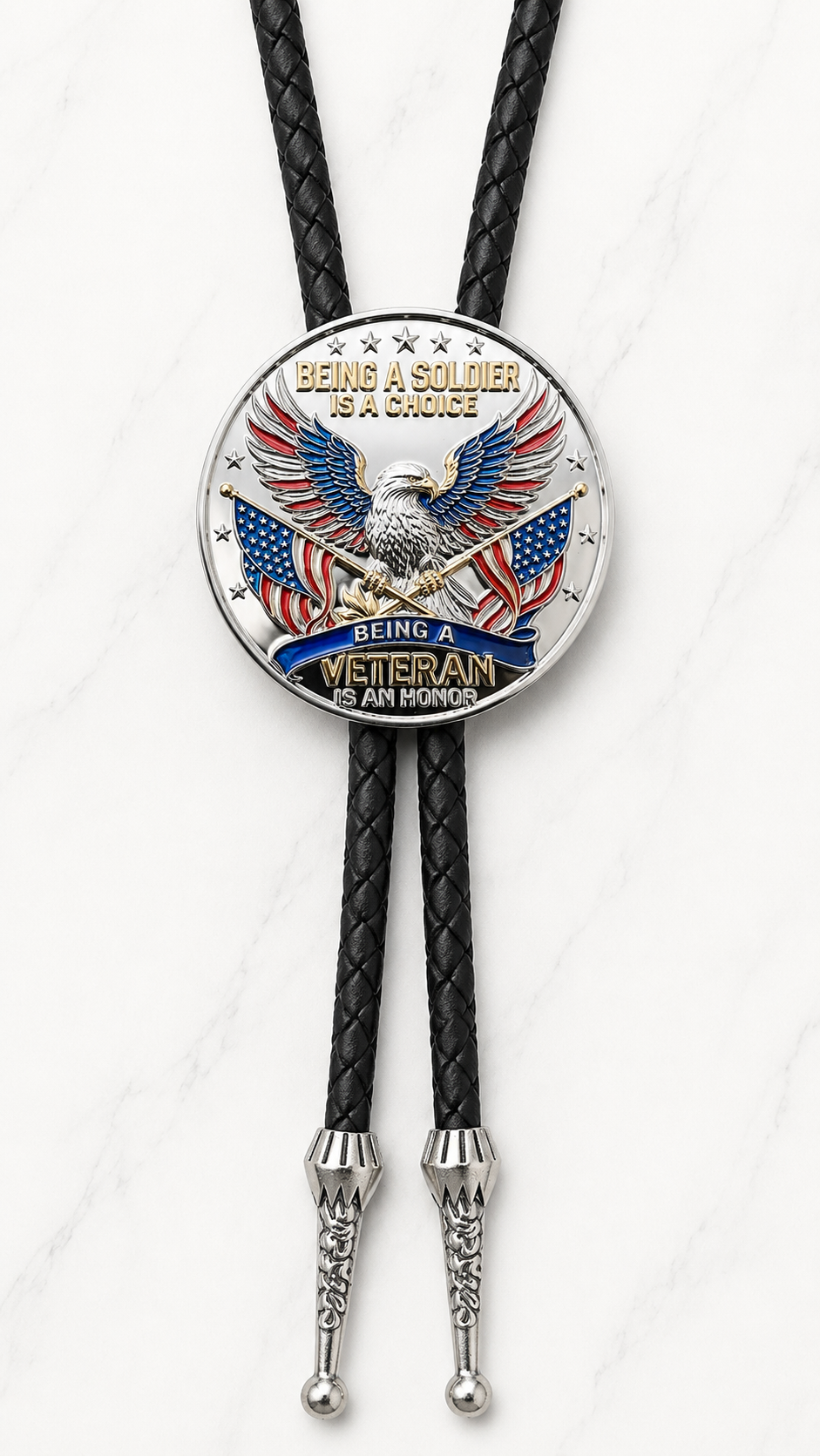 A True Patriot Bolo Tie (Side A)