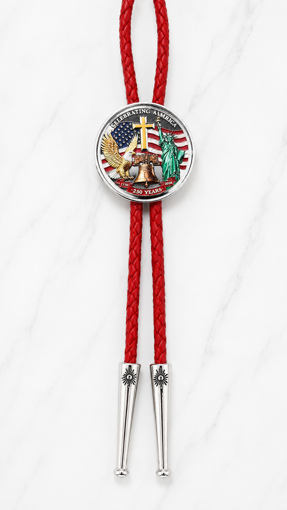 Celebrating America Bolo Tie (Side B)