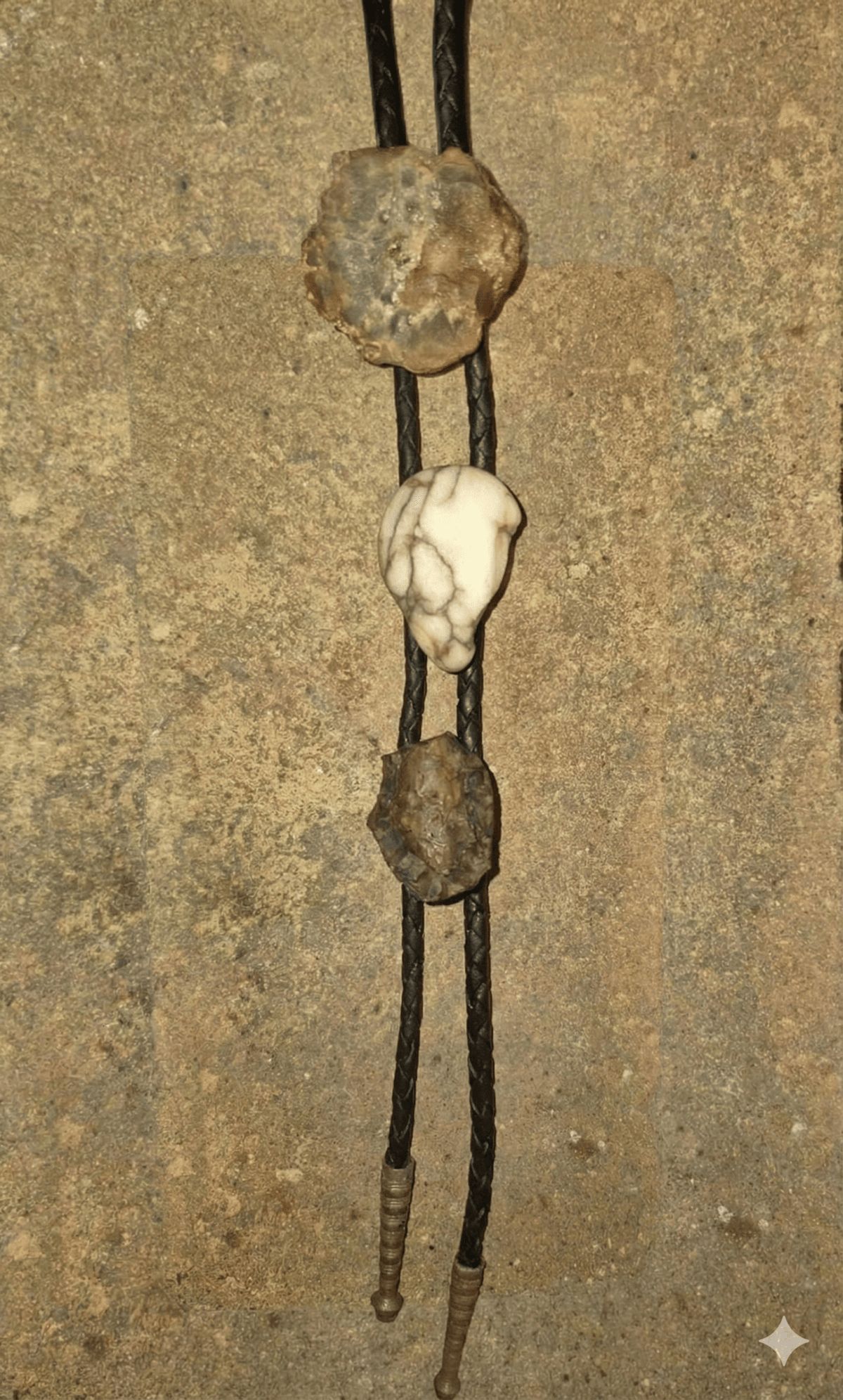 ROSS'S STORY CUSTOM ORDERED BOLO TIE - MIKE'S CUSTOM BOLOS