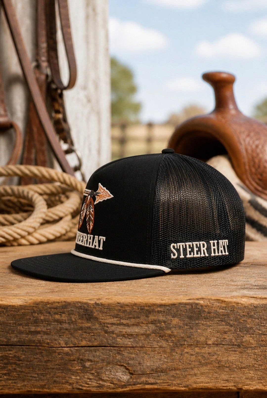The Arrowhead By Steer Hat Co | Premium Western Hat - MIKE'S CUSTOM BOLOS