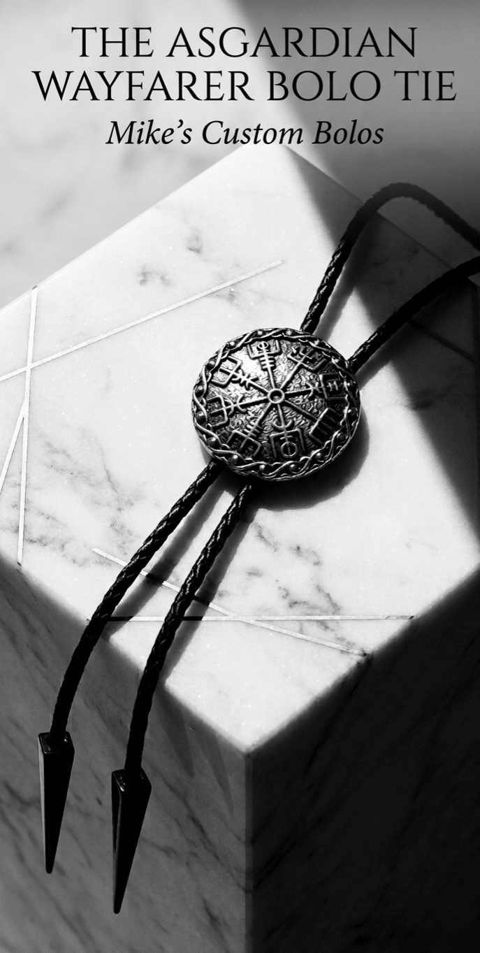 THE ASGARDIAN WAYFARER BOLO TIE - MIKE'S CUSTOM BOLOS