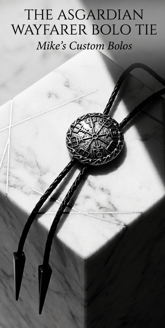 THE ASGARDIAN WAYFARER BOLO TIE - MIKE'S CUSTOM BOLOS