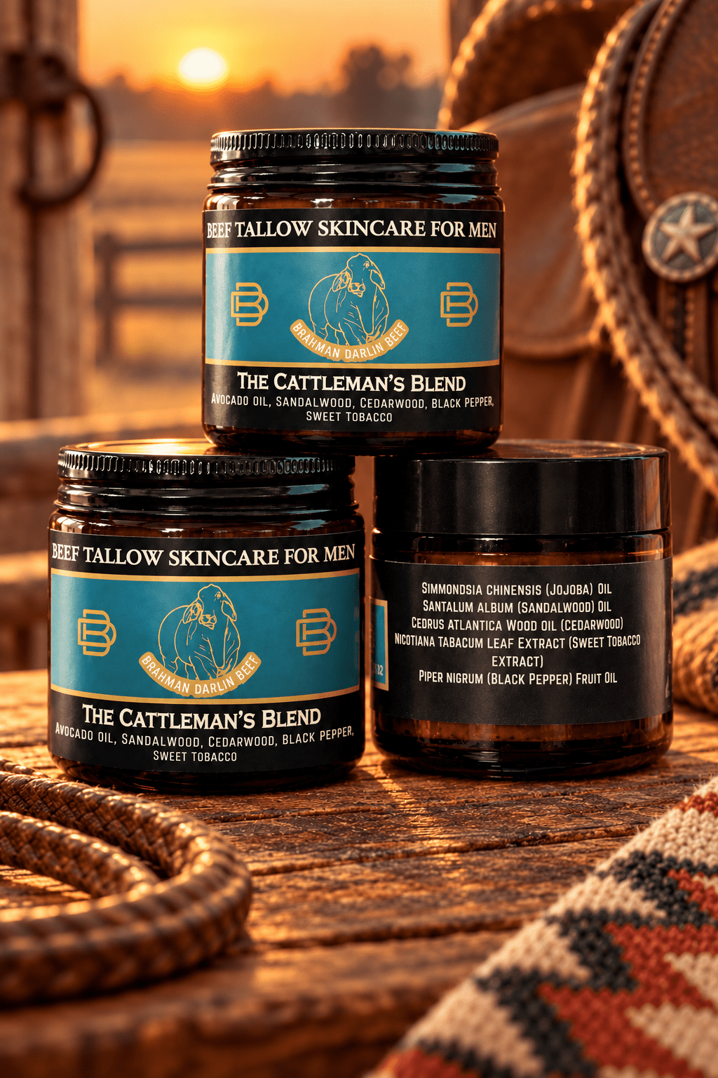 The Cattlemen's Blend Tallow | Men's Beef Tallow Balm - MIKE'S CUSTOM BOLOS