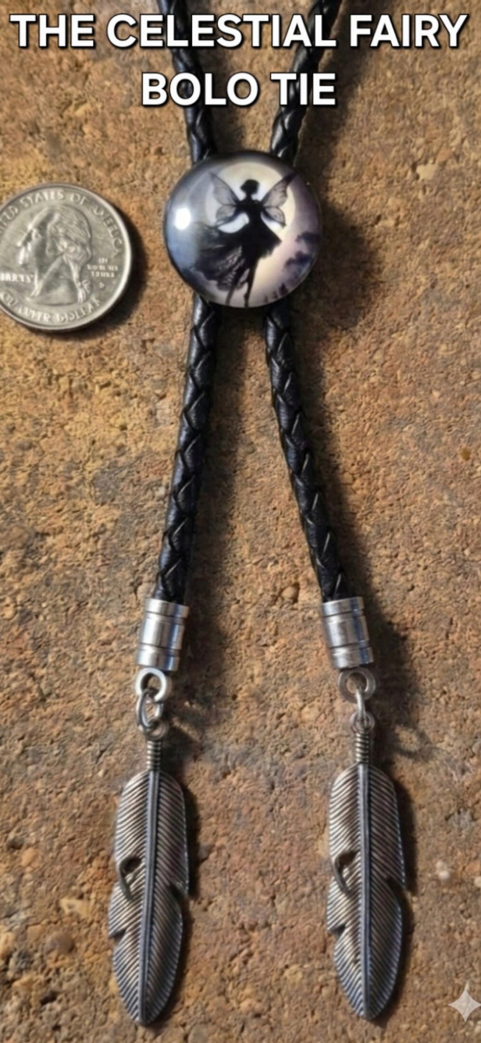 THE CELESTIAL FAIRY BOLO TIE - MIKE'S CUSTOM BOLOS