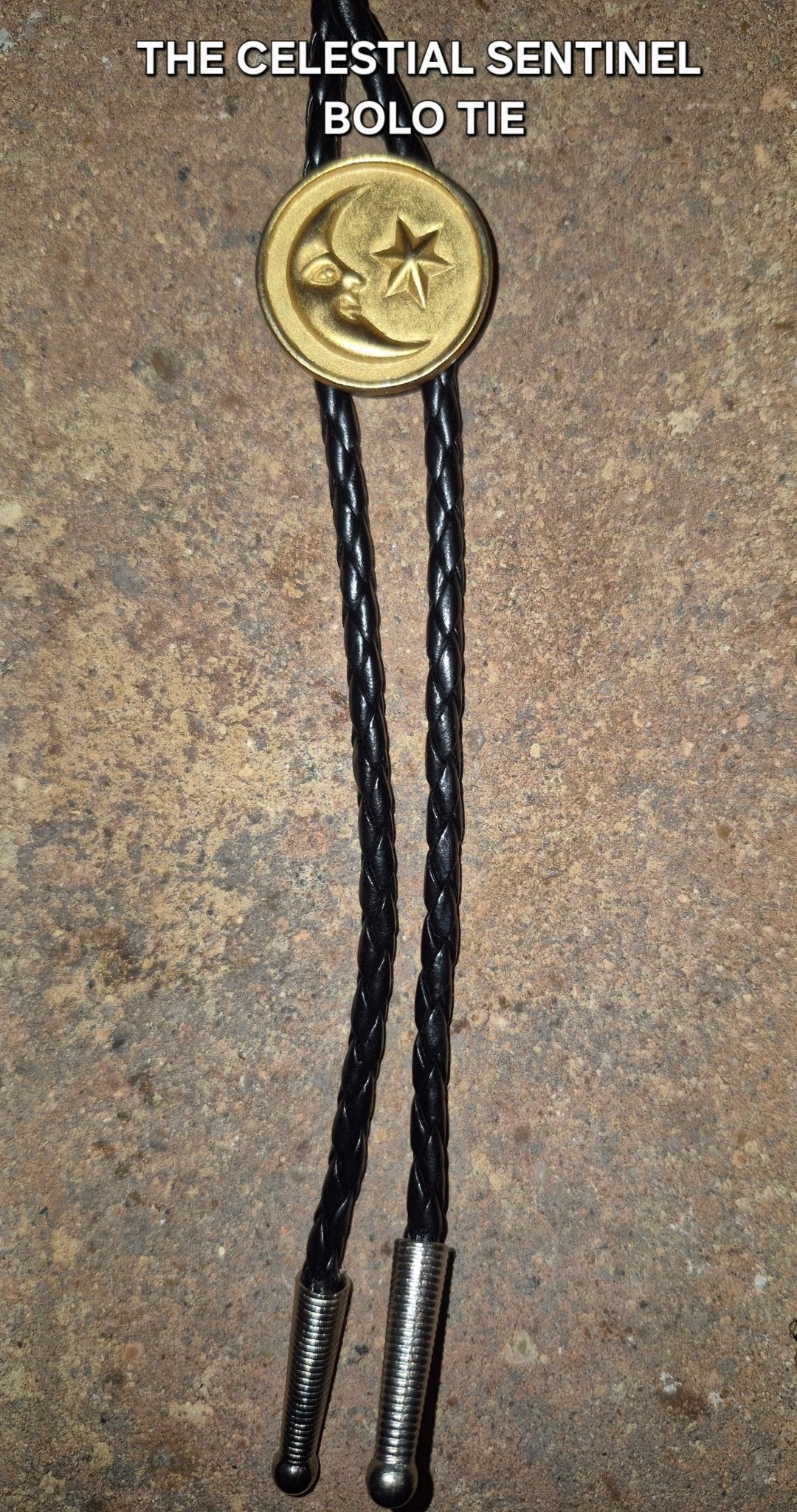 THE CELESTIAL SENTINEL BOLO TIE - MIKE'S CUSTOM BOLOS