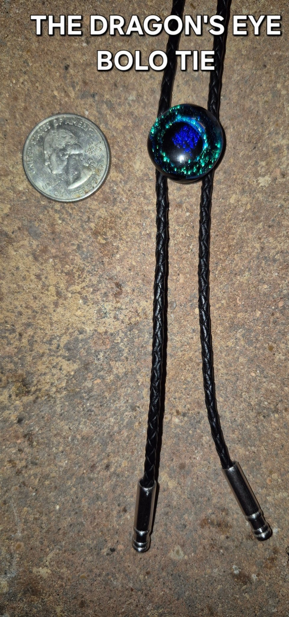 THE DRAGON'S EYE BOLO TIE - MIKE'S CUSTOM BOLOS