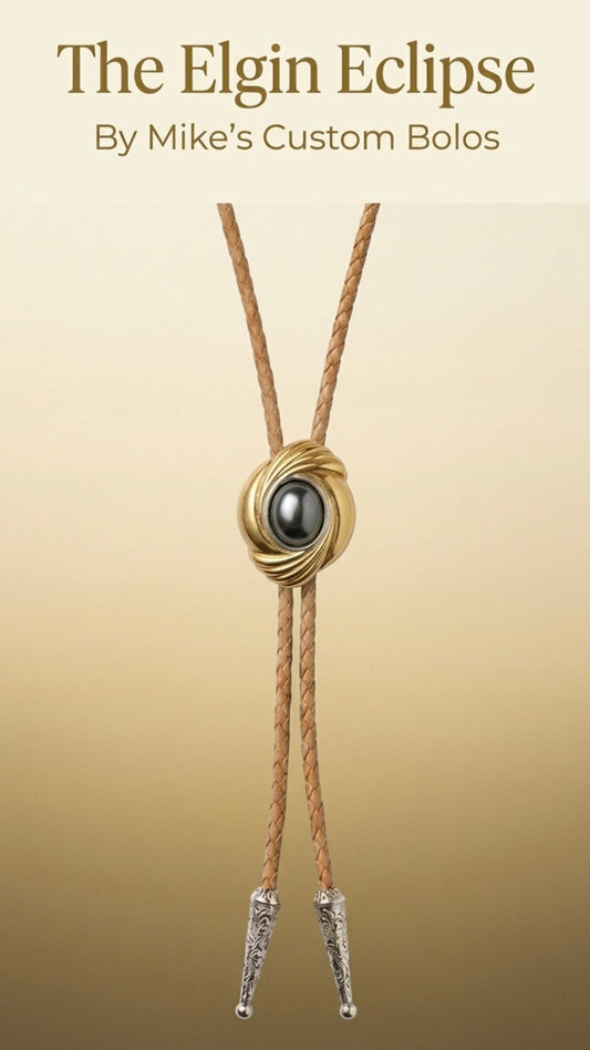 The Elgin Eclipse Bolo Tie ~ Elevate your style - MIKE'S CUSTOM BOLOS