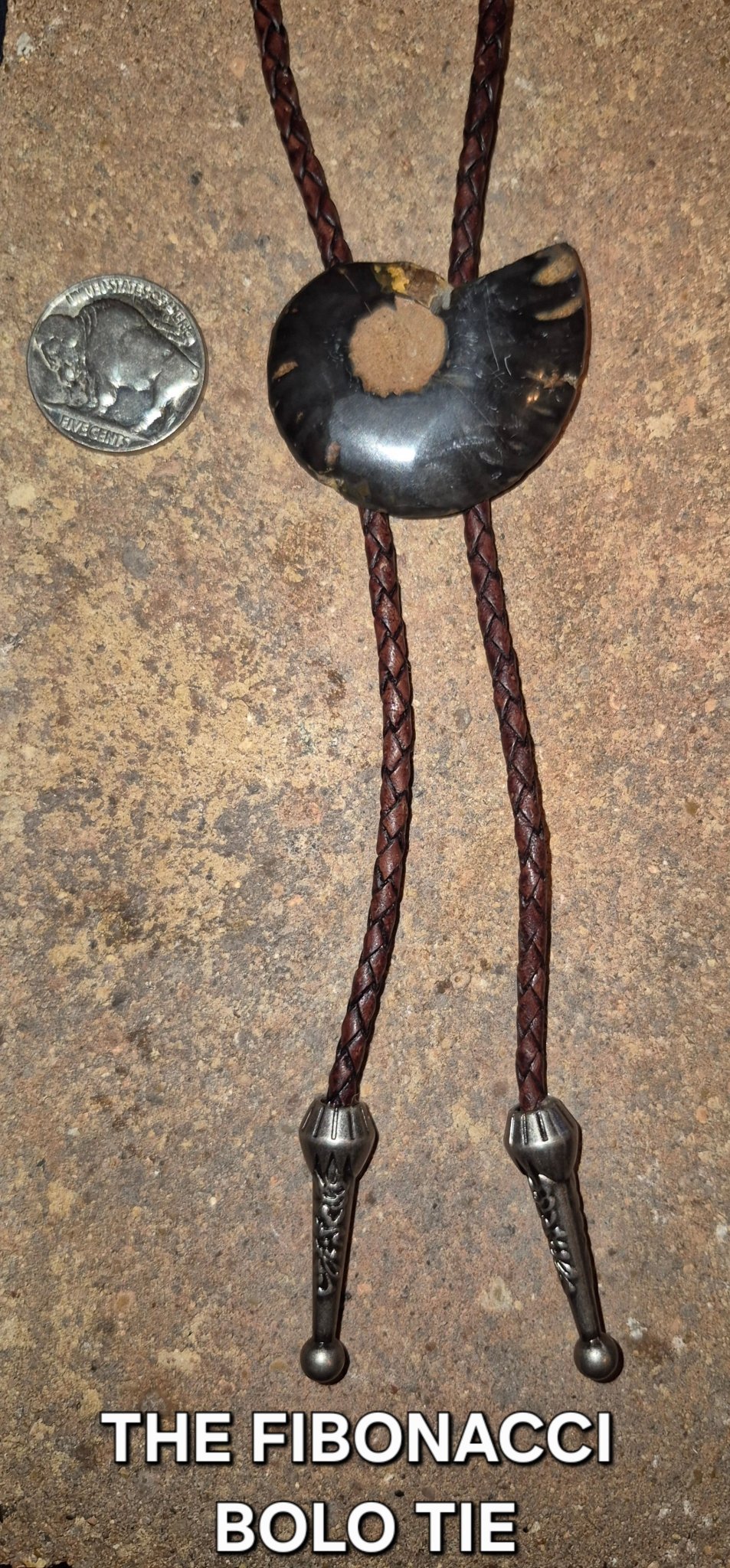 THE FIBONACCI BOLO TIE - MIKE'S CUSTOM BOLOS