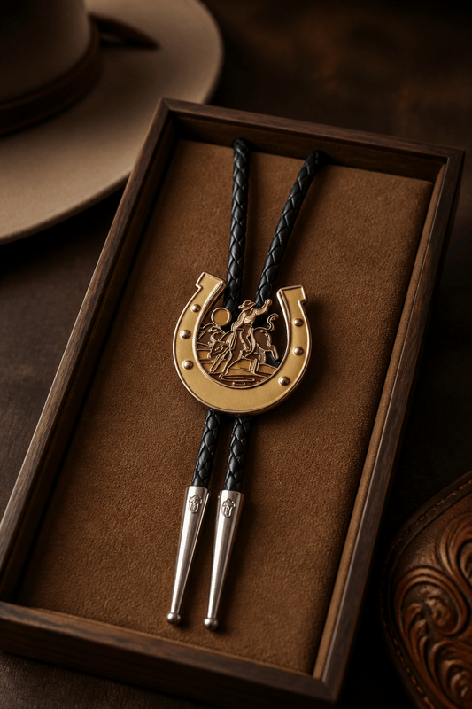 The Lucky Ride Bolo Tie - MIKE'S CUSTOM BOLOS