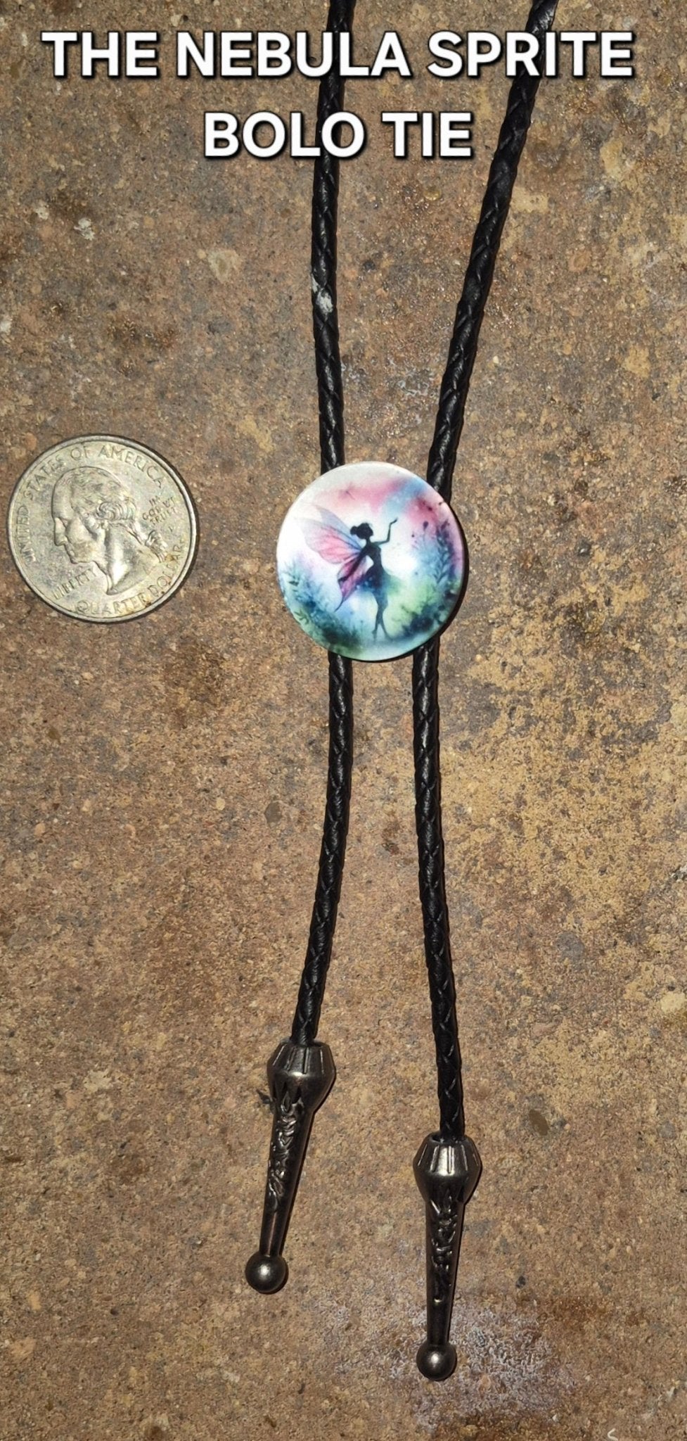 THE NEBULA SPRITE BOLO TIE - MIKE'S CUSTOM BOLOS
