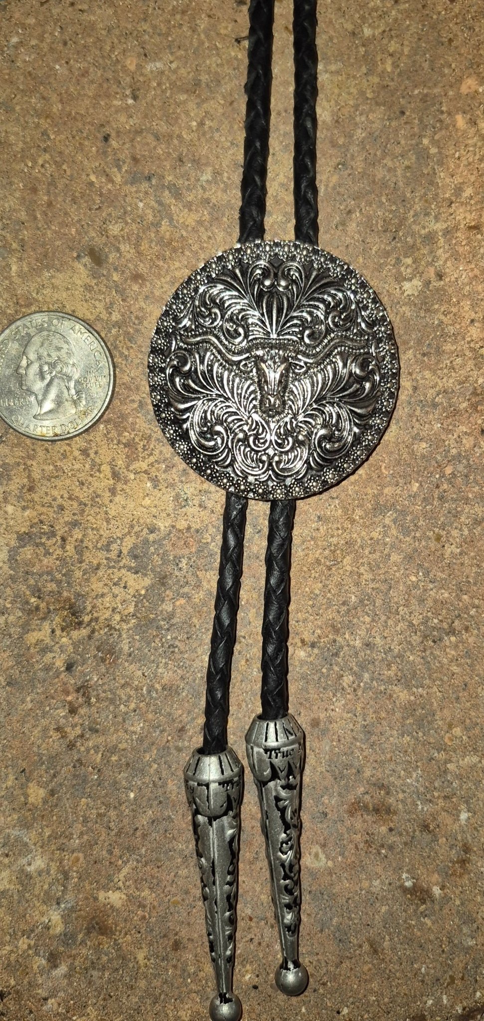 THE RANCHER'S SUNDAY BEST BOLO TIE - MIKE'S CUSTOM BOLOS