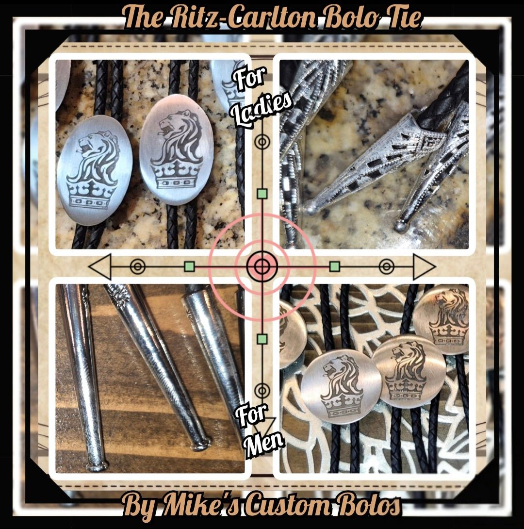 The Ritz-Carlton Hotel Story ~ Custom Lion Bolo Ties | Corporate Event - MIKE'S CUSTOM BOLOS