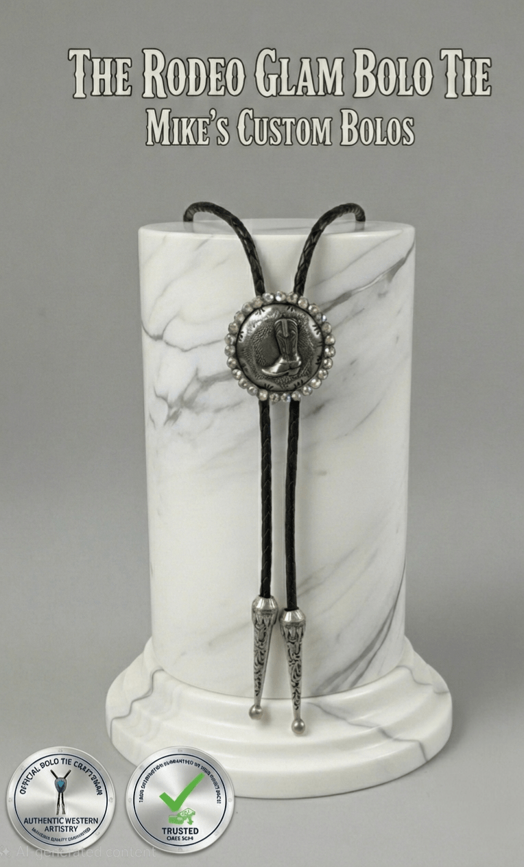 THE RODEO GLAM BOLO TIE - MIKE'S CUSTOM BOLOS