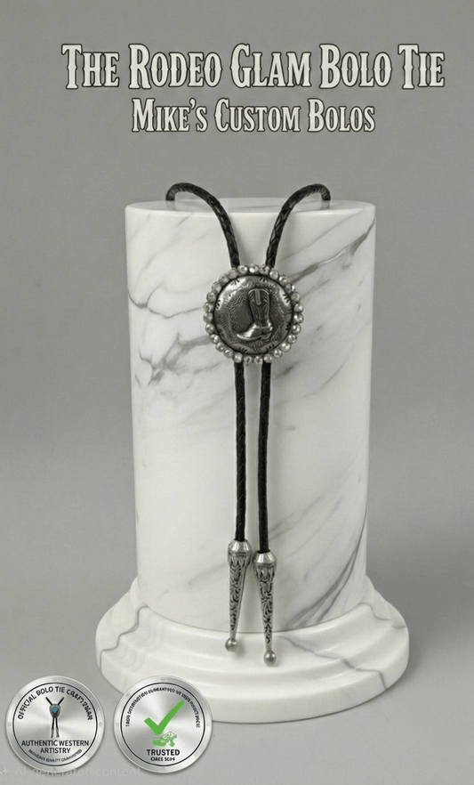 THE RODEO GLAM BOLO TIE - MIKE'S CUSTOM BOLOS