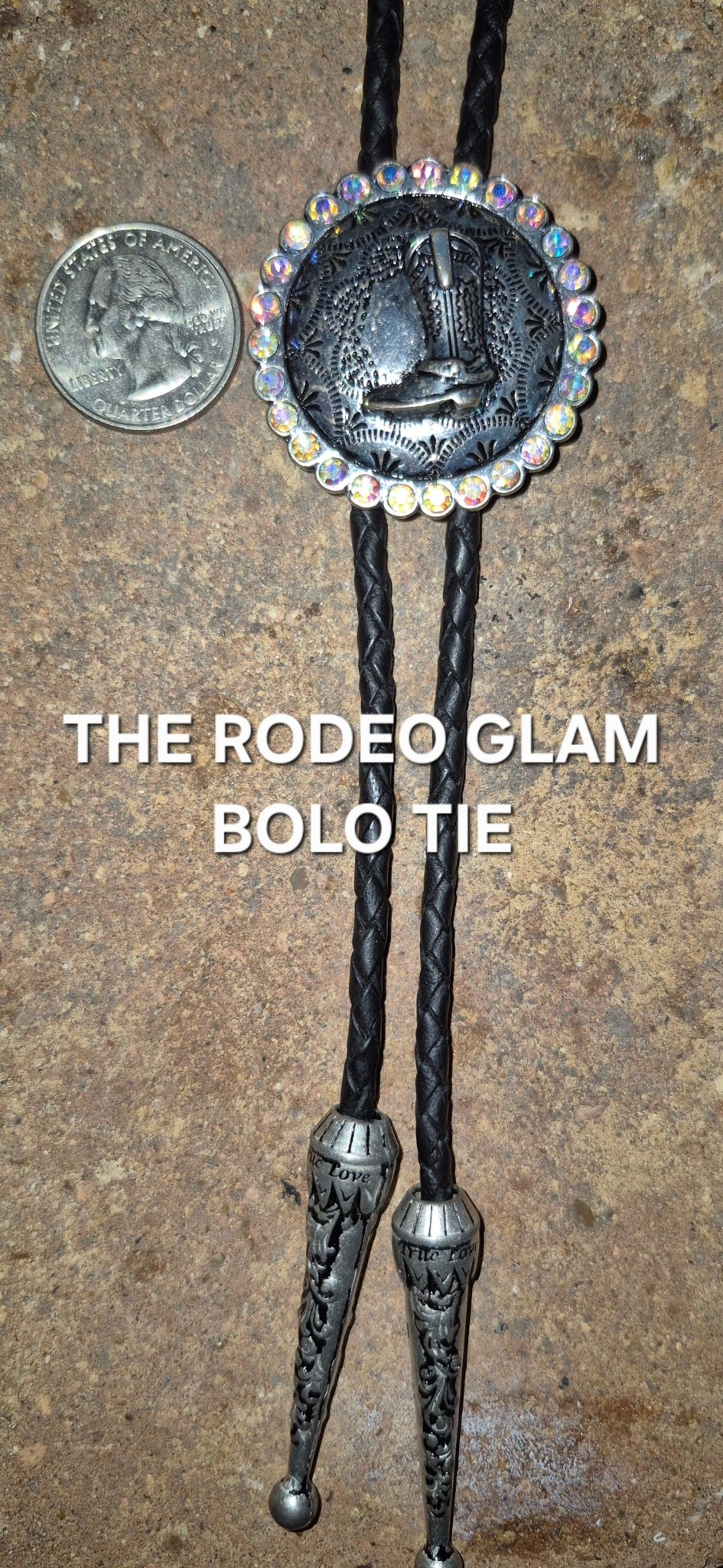 THE RODEO GLAM BOLO TIE - MIKE'S CUSTOM BOLOS