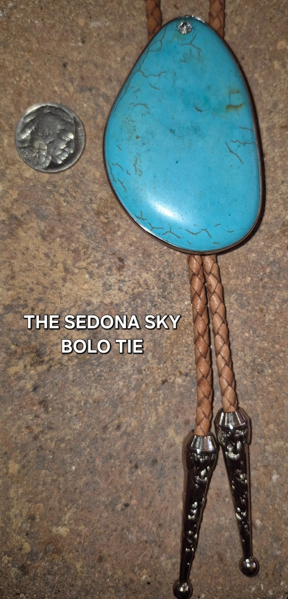 THE SEDONA SKY BOLO TIE - MIKE'S CUSTOM BOLOS