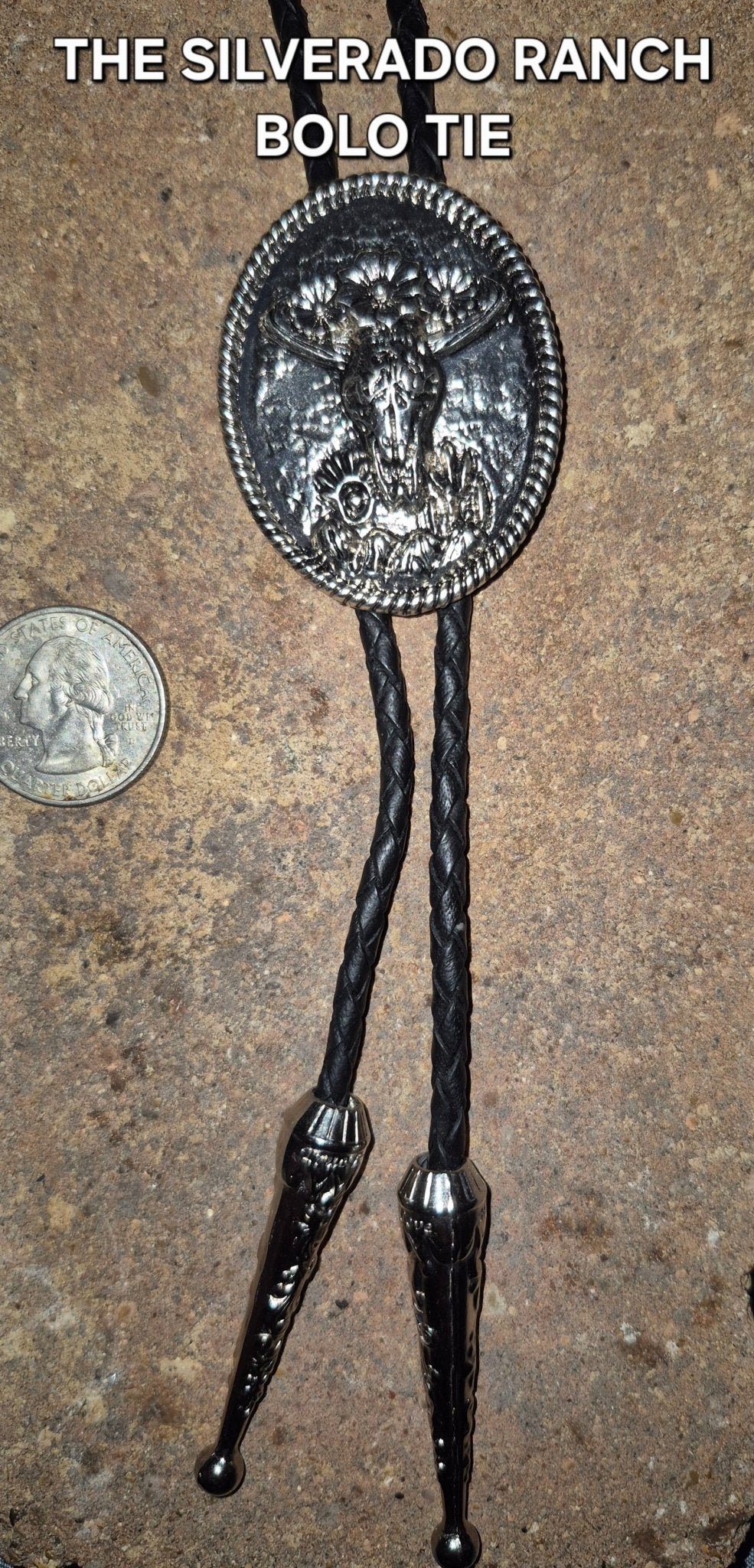 THE SILVERADO RANCH BOLO TIE - MIKE'S CUSTOM BOLOS