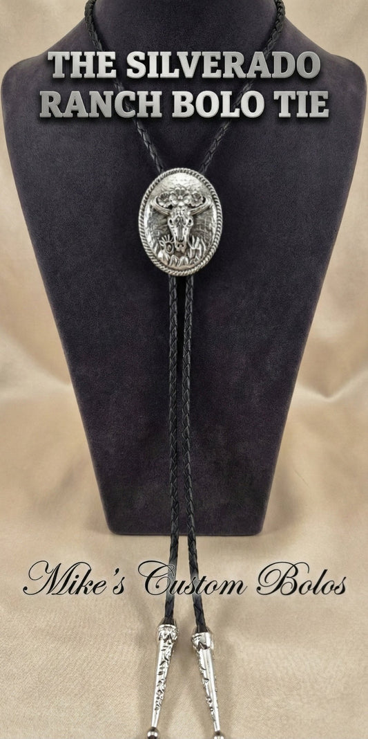 THE SILVERADO RANCH BOLO TIE - MIKE'S CUSTOM BOLOS