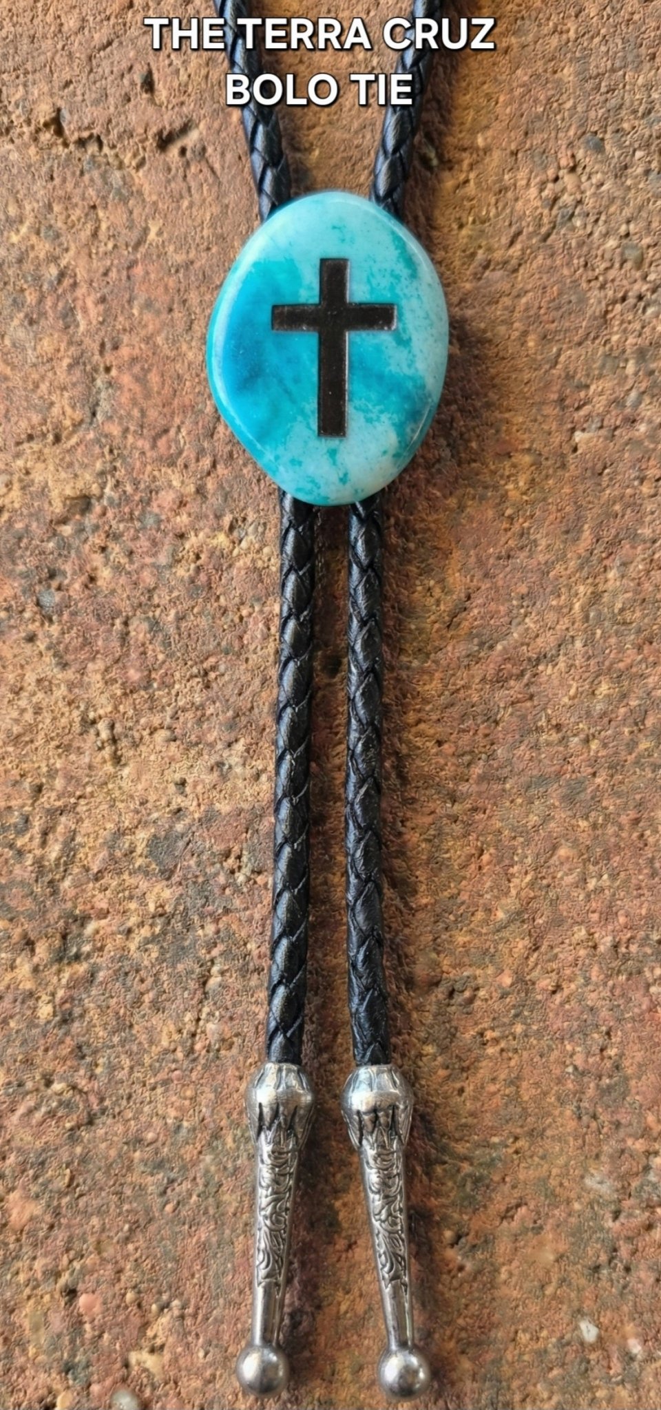 THE TERRA CRUZ BOLO TIE - MIKE'S CUSTOM BOLOS