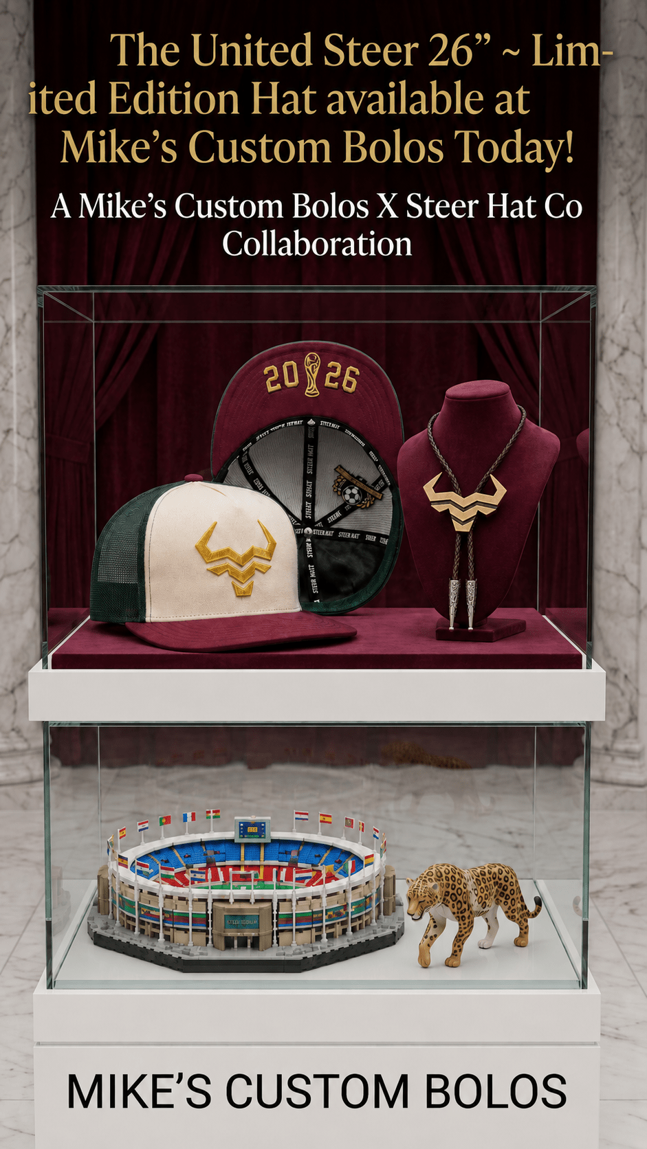 United Steer 26™ Limited Edition Hat By Steer Hat Co | Premium Western Hat - MIKE'S CUSTOM BOLOS