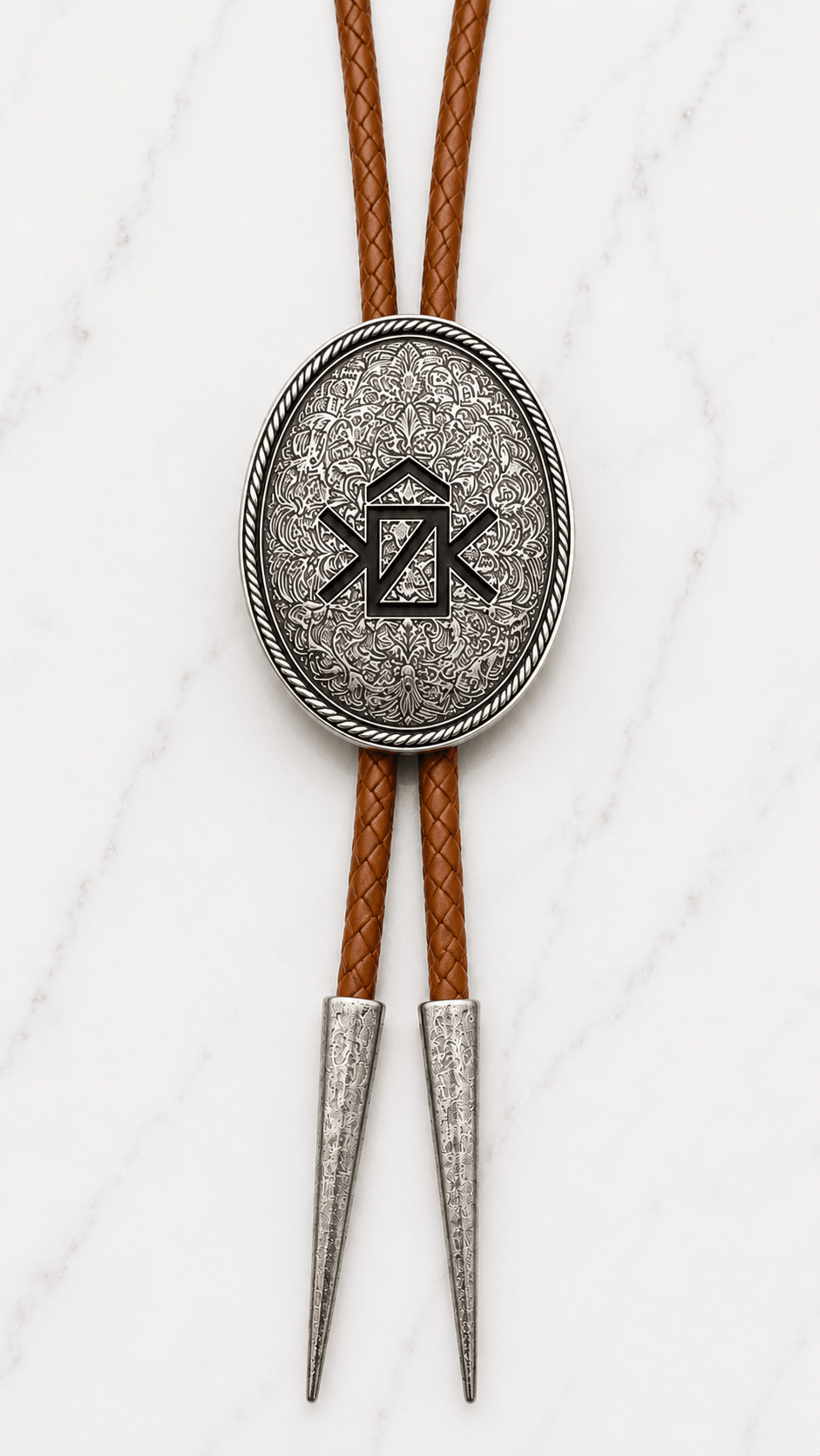 Zack's Story ~ A Custom Design Wedding Bolo Tie - MIKE'S CUSTOM BOLOS